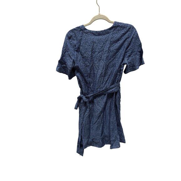 Vineyard Vines Deep Bay Painted Shells Wrap Dress Women Size 2 - Picture 4 of 4